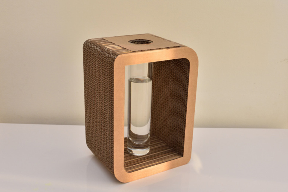 Cardboard Decorative Vase Holder Medium - More Cardboard ideas on Ecoture . lv